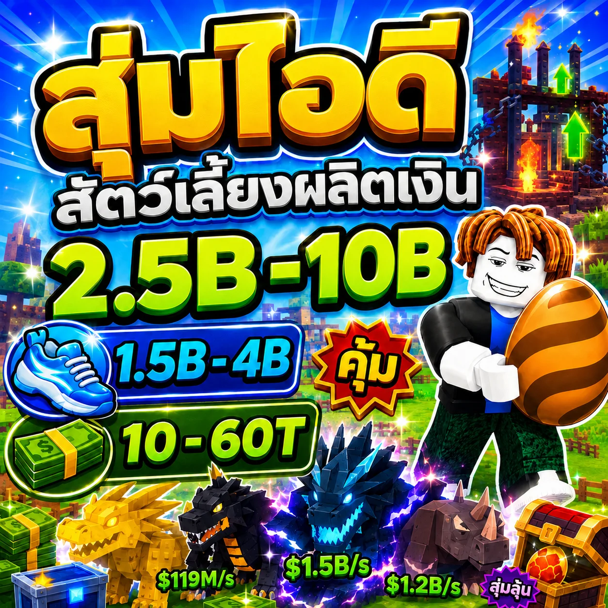 สุ่มไอดี Steal-An-Egg ขโมยไข่ Steal-An-Egg รูปที่ 1